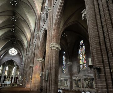 Orgel bespeling tijdens Tjerkepaad.
